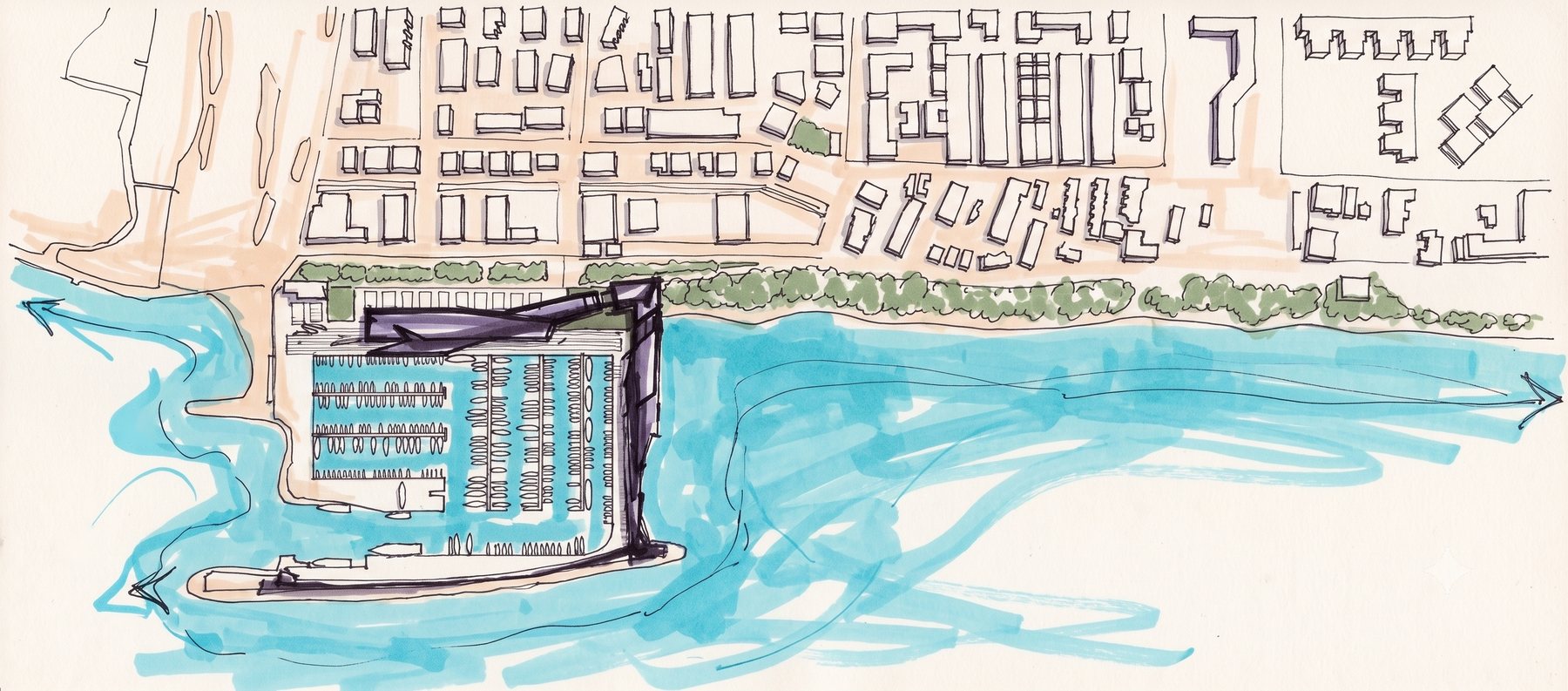 Croquis planta