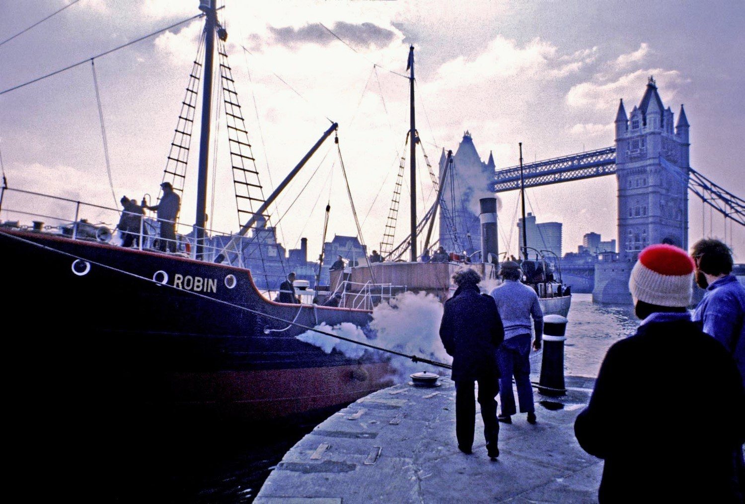 Foto histórica tower bridge